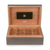 Zino humidor z80 grey oak / cyan