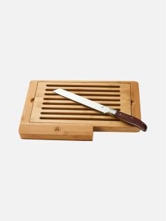 Laguiole - Cutting board and bread knife - Bamboo - Laguiole -  Wineandbarrels A/S