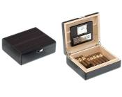 Humidor lubinski rounded ebony matt 25 cigars