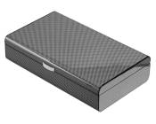 Humidor lubinski carbon fiber 25 cigars
