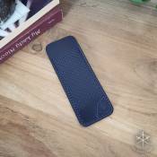 Les Fines Lames, Petrol Blue Leather