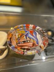 Asbak sigaar glass oval cuba cuba car