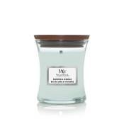 Woodwick geurkaars mini, sagewood & seagrass