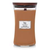 Woodwick geurkaars large, santal myrrh