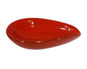Chacom, sigarenasbak, keramiek rood