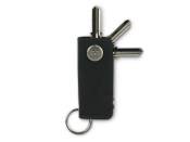 Garzini, Lusso Key Holder, Carbon Black