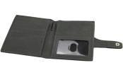 Garzini, Passport Holder, Carbon Black