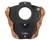 Colibri Sigarenknipper - Light Burl -  Zwart + Hout