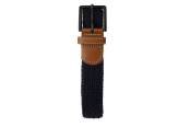 Garzini, Gevlochten riem, blauw