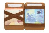Garzini Urban Magic Coin Wallet, Cognac