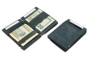 Garzini Essenziale Coin Pocket Magic Wallet, Carbon Black