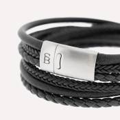 Steel & Barnett, Bonacci armband, Zwart - Medium