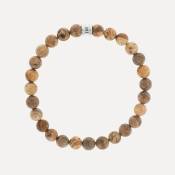 Steel & Barnett, Stones armband Basic, Wood S