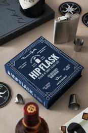 Printworks The Essentials - Hip Flask, Dark Blue