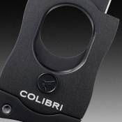 Colibri Sigarenknipper - S-Cut - Zwart + Zwarte messen