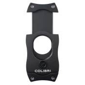 Colibri Sigarenknipper - S-Cut - Zwart + Zwarte messen