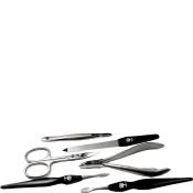 Manicureset Arbolito Traveler - zwart rundleder