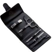 Manicureset Arbolito Classic - zwart rundleder